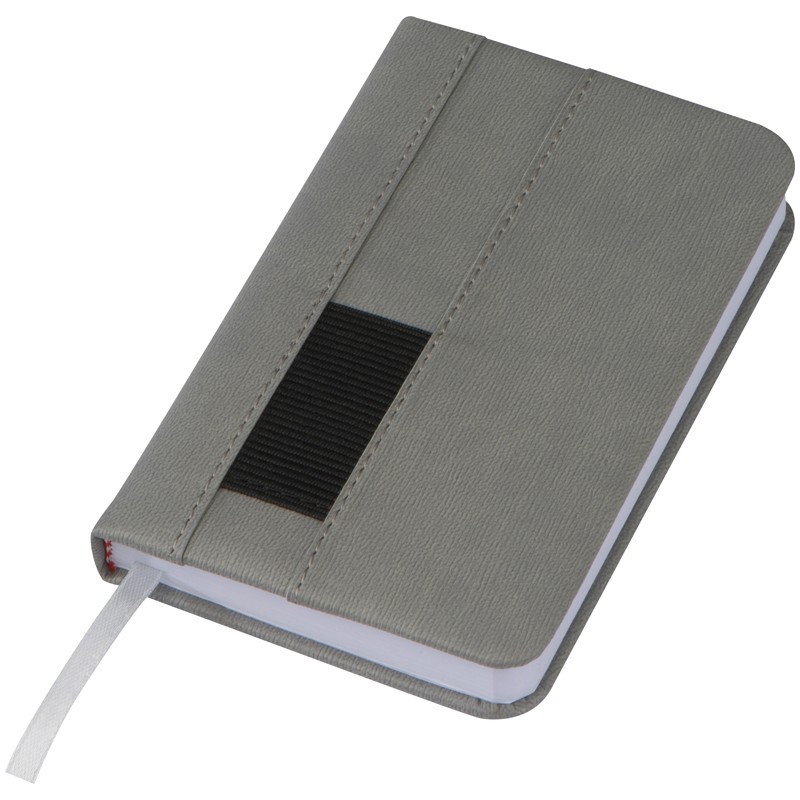 Caiet notițe A6 cu buzunar 260 pagini matematica - 2136407, Grey