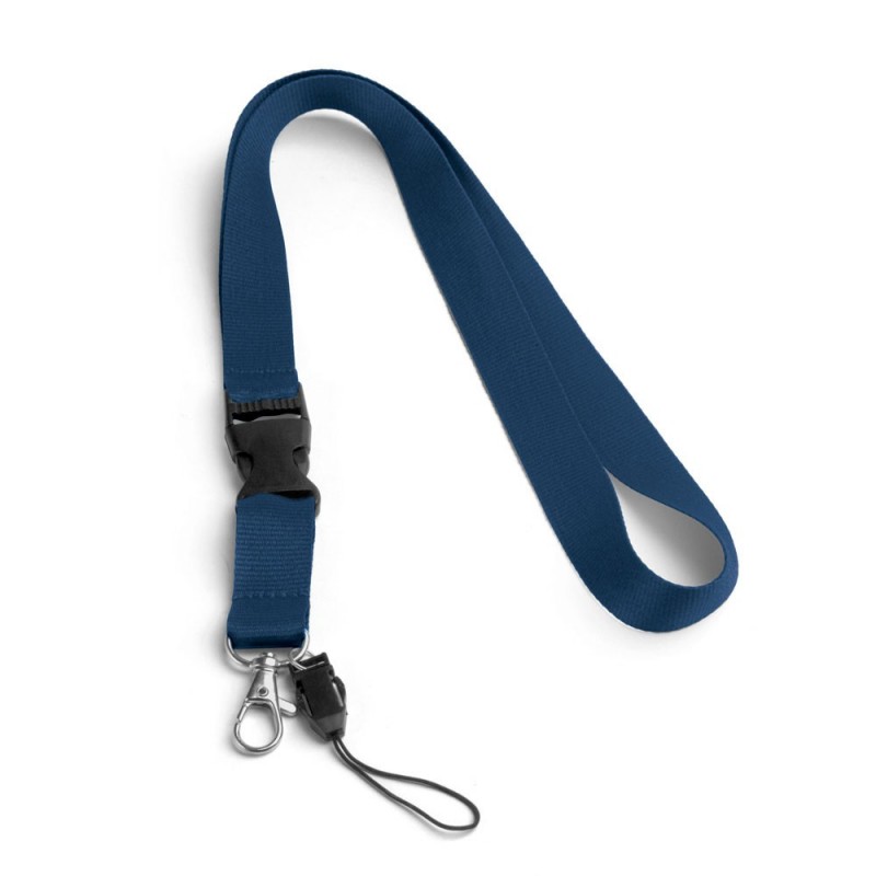 ANQUETIL. Lanyard cu separator 94401.04, Albastru