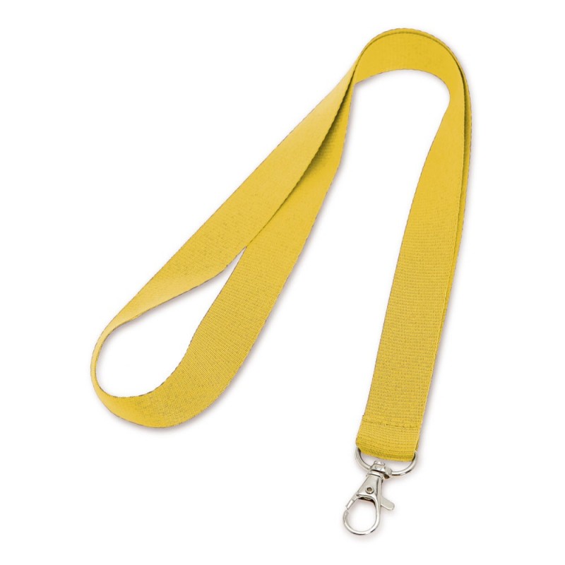 LARIAT. Lanyard cu carabina metal 94405.08, Galben