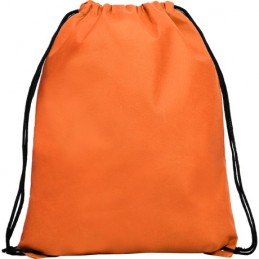 Rucsac cu siret din non-woven 80 gmp cu inel metalic CALAO 7151, orange