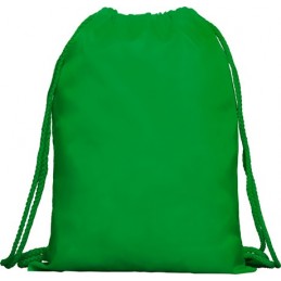 Rucsac cu siret din poliester 210T cu snur asortat de 8 mm KAGU 7155, verde