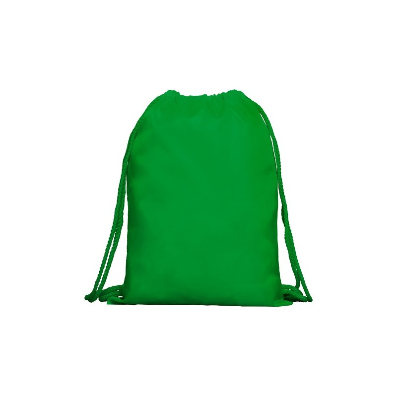 Rucsac cu siret din poliester 210T cu snur asortat de 8 mm KAGU 7155, verde