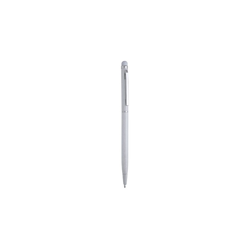 Pix metalic slim cu touch pen BAUME 8005 argintiu