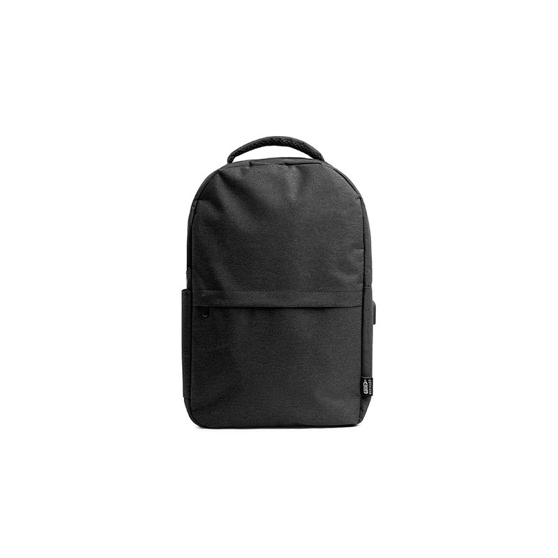 Rucsac laptop finisaj stofa RPET Gregor 7139 negru