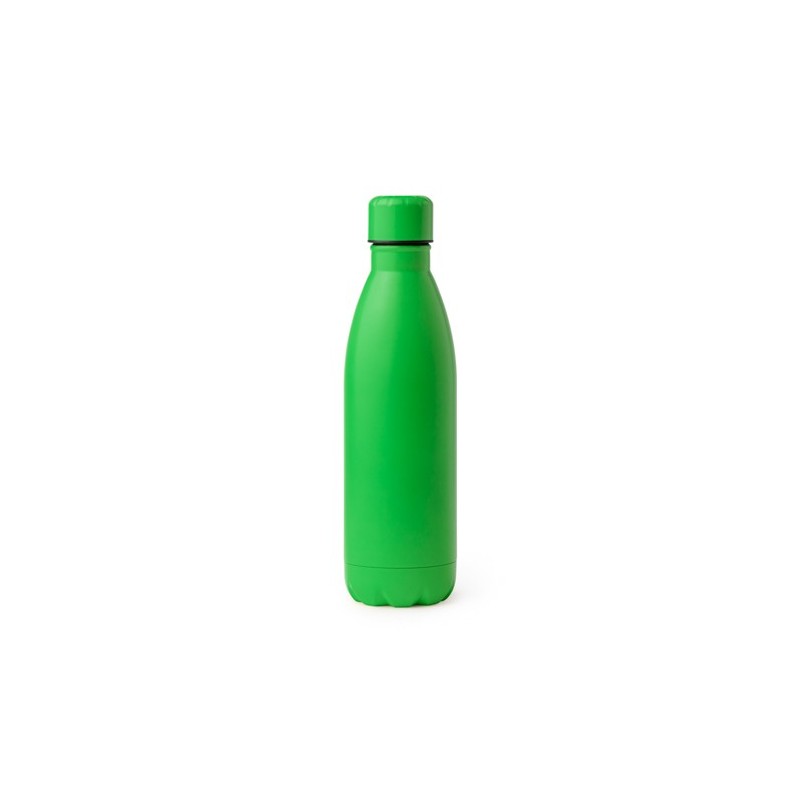 Bidon sticla 800 ml metalic finisaj mat TAREK 4125, verde