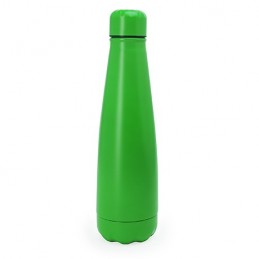 Bidon sticla 630 ml metalic finisaj mat PITA 4011, VERDE