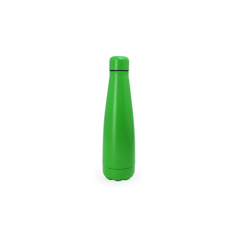 Bidon sticla 630 ml metalic finisaj mat PITA 4011, VERDE