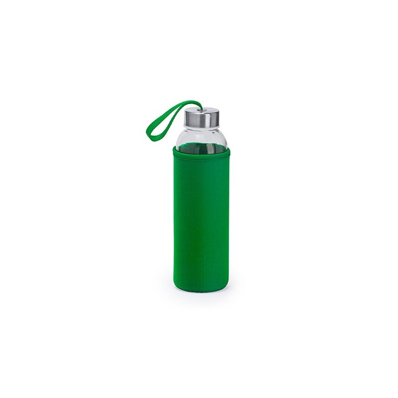 Bidon sticla 500 ml in husa neopren detasabila CAMU 4040 , verde