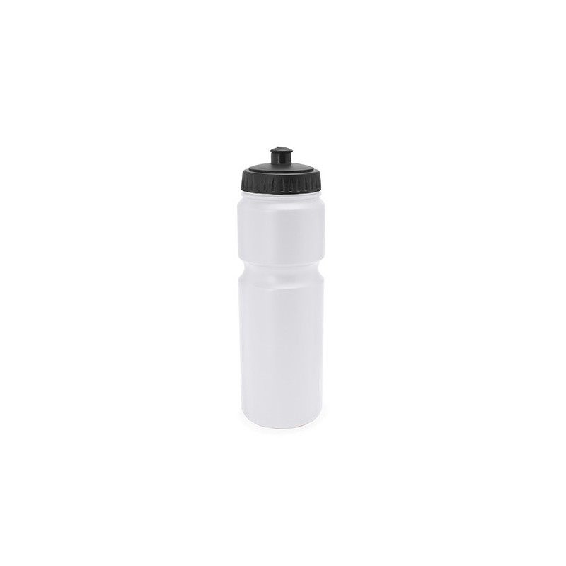 Bidon sticla 840 ml plastic PE pentru sport KUMAT 4036, ALB