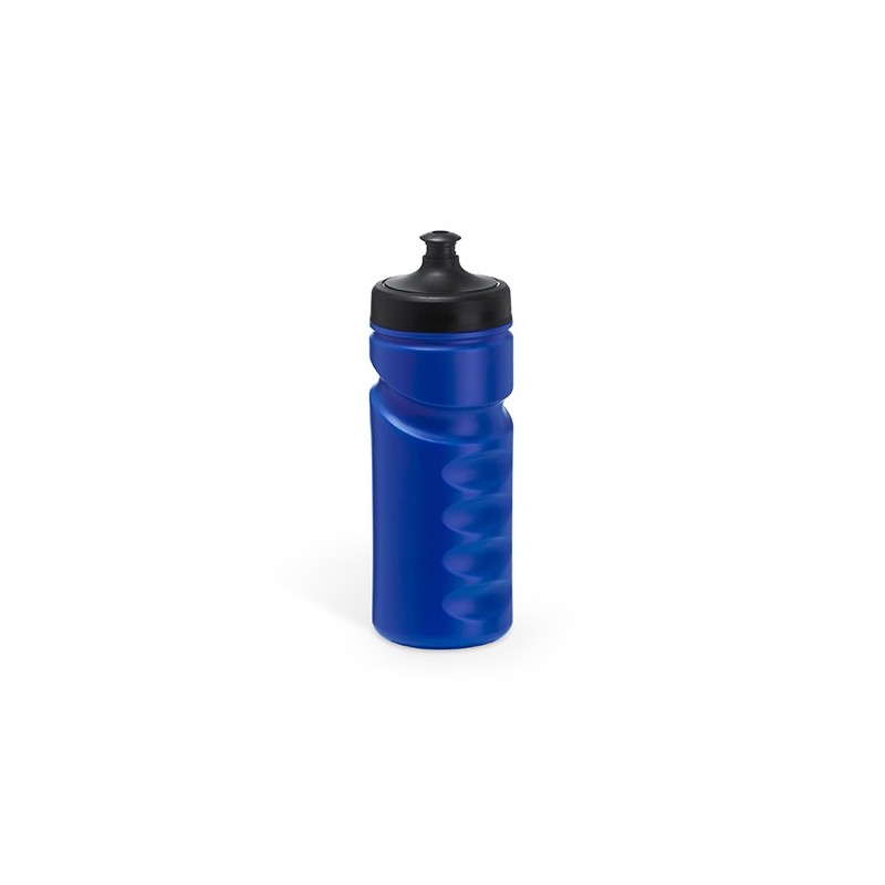 Bidon sticla 520 ml plastic pentru sport RUNNING 4046, ALBASTRU