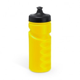 Bidon sticla 520 ml plastic pentru sport RUNNING 4046, galben