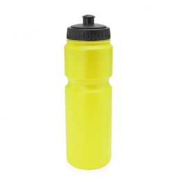 Bidon sticla 840 ml plastic PE pentru sport KUMAT 4036, galben