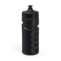 Bidon sticla 520 ml plastic pentru sport RUNNING 4046, negru