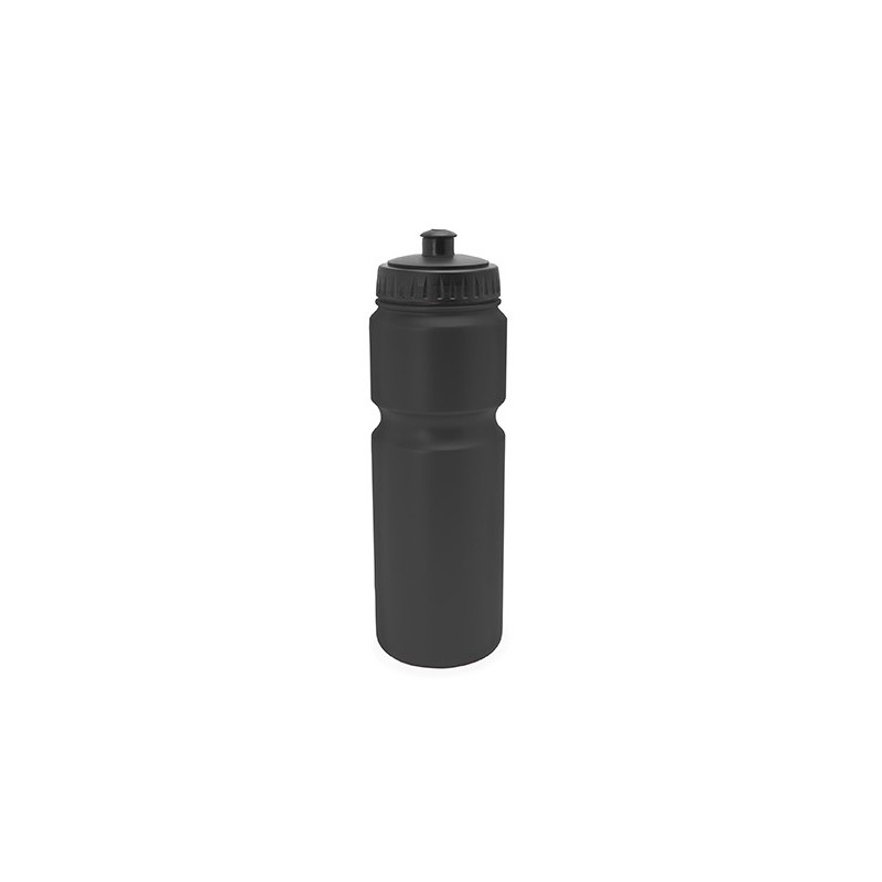 Bidon sticla 840 ml plastic PE pentru sport KUMAT 4036, negru