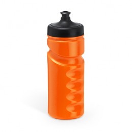 Bidon sticla 520 ml plastic pentru sport RUNNING 4046, PORTOCALIU