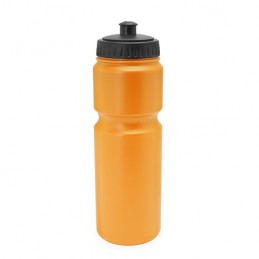 Bidon sticla 840 ml plastic PE pentru sport KUMAT 4036, PORTOCALIU