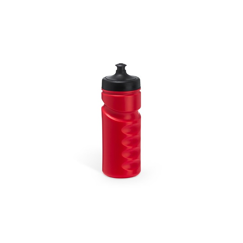 Bidon sticla 520 ml plastic pentru sport RUNNING 4046, ROSU