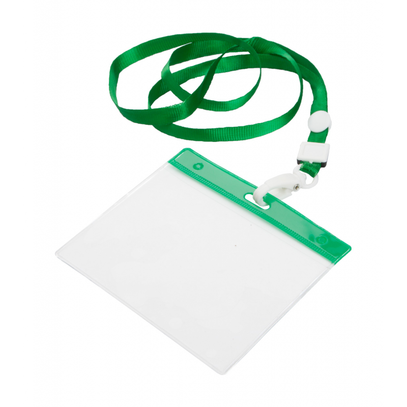 Maes - suport ecuson cu lanyard AP791539-07, verde