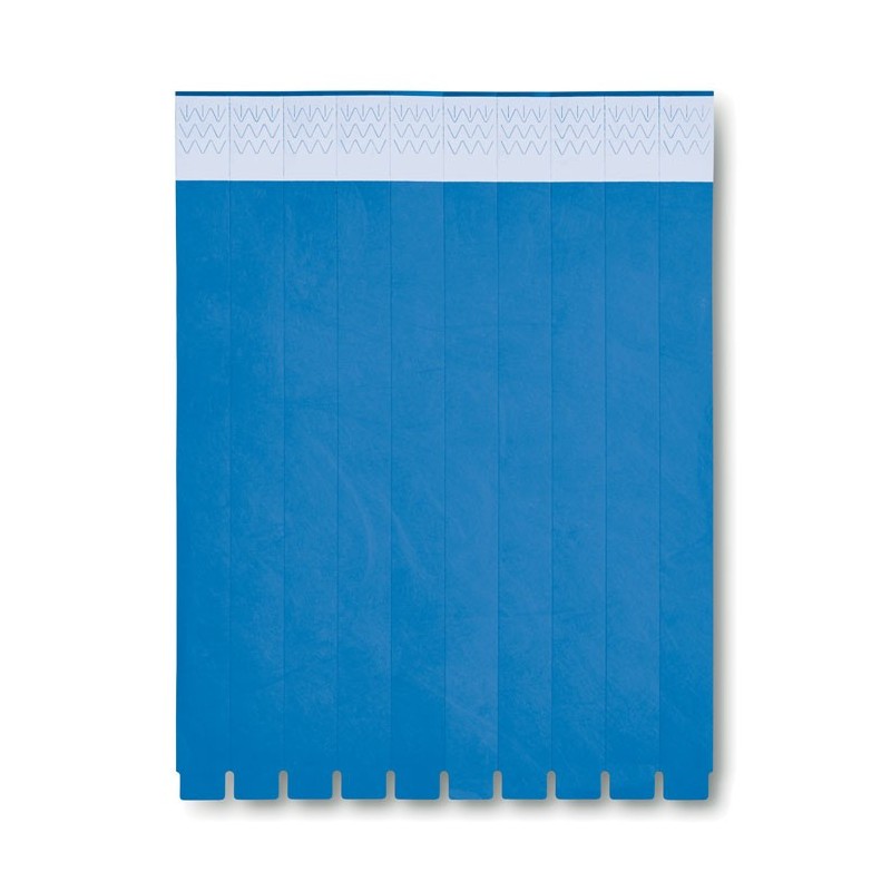 TYVEK - Set 10 buc Brățară Tyvek®                 MO8942-37, Royal blue