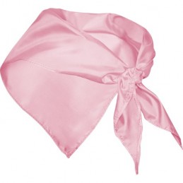 FESTERO. Unisex scarf in triangular shape used as an accessory in both male and female clothing - PN9003, LIGHT PINK
