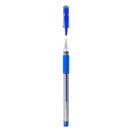 Ricen pen. Pix din plastic cu gel, culoare albastru - AP723190-06
