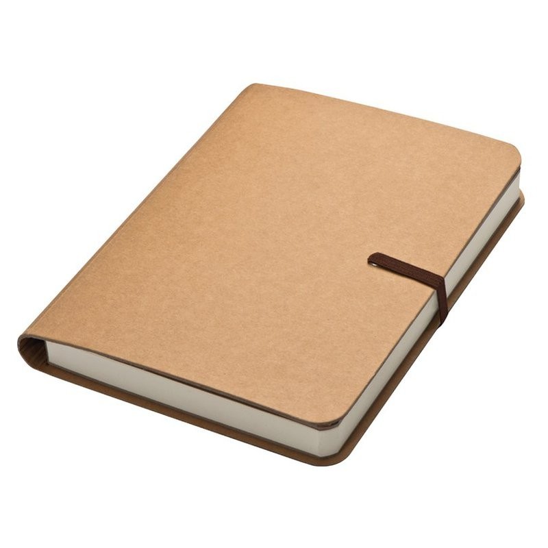 Caiet cu 120 pagini liniate notes A5  - 2344501, Brown