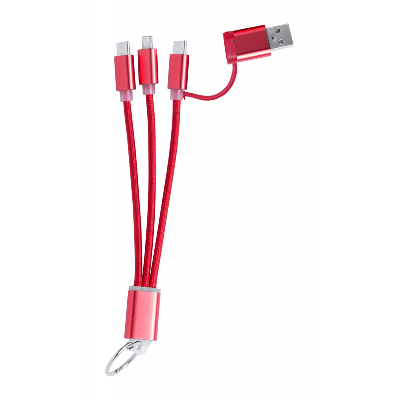 Frecles. cablu încărcare, USB, AP722111-05 - roșu